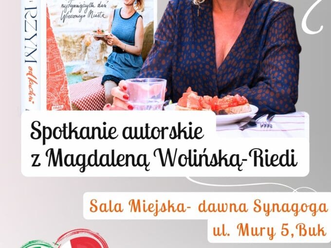 Spotkanie autorskie z Magdaleną Wolińską- Riedi