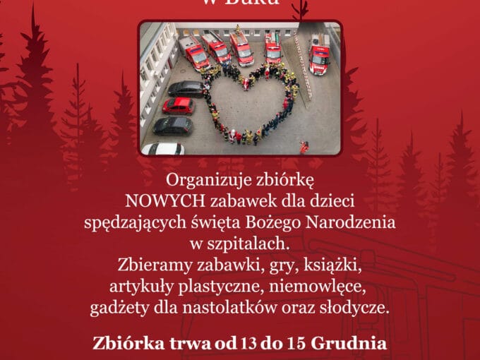 Wielkopolska Paka od Strażaka – zbiórka MDP Buk