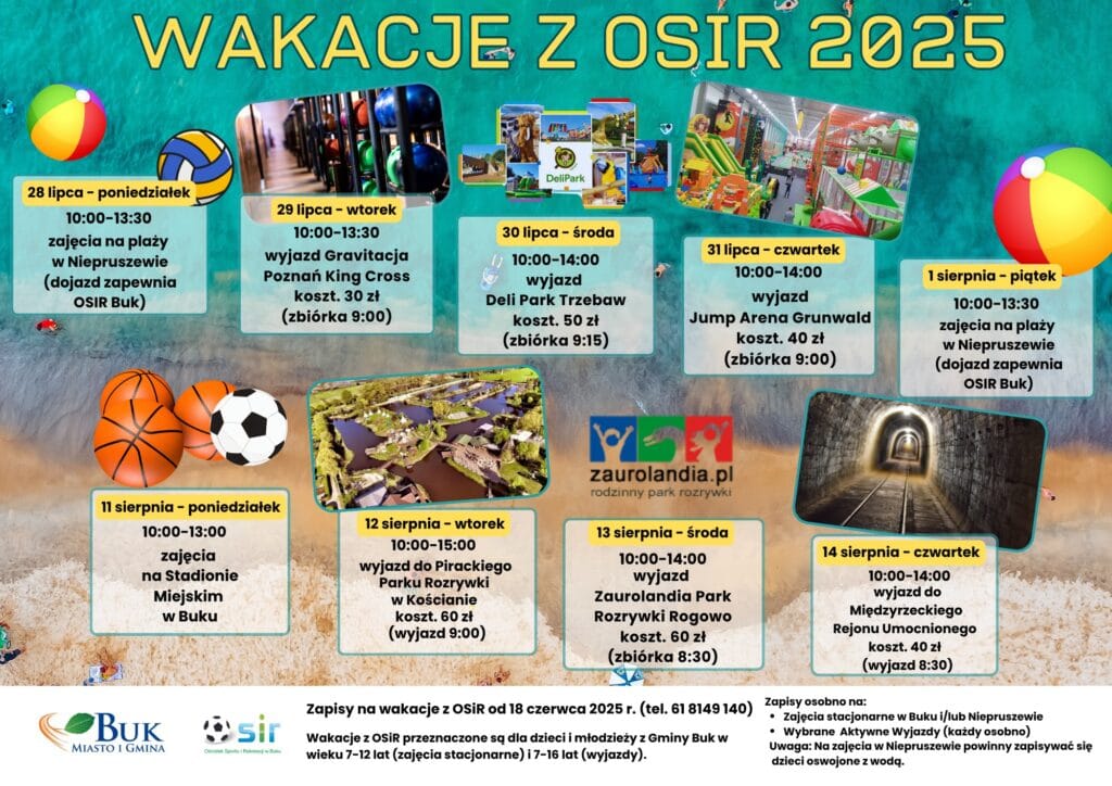 Wakacje z OSiR - turnus II
