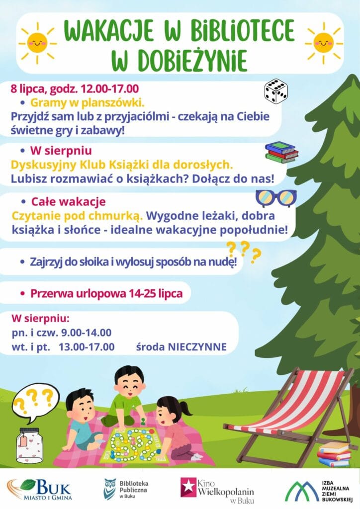 Planszówki w Bibliotece (Dobieżyn)