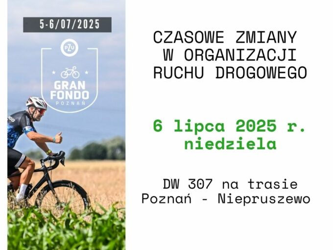 Utrudnienia w ruchu 6 lipca