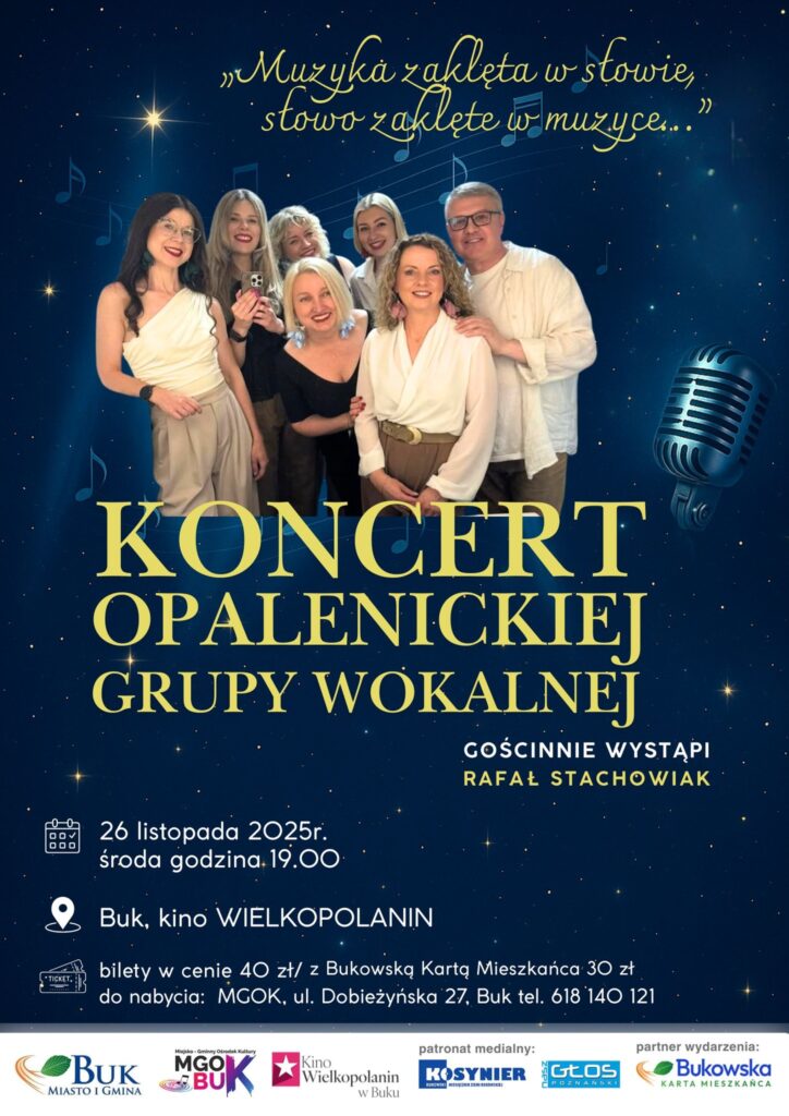 Koncert Opalenickiej Grupy Wokalnej