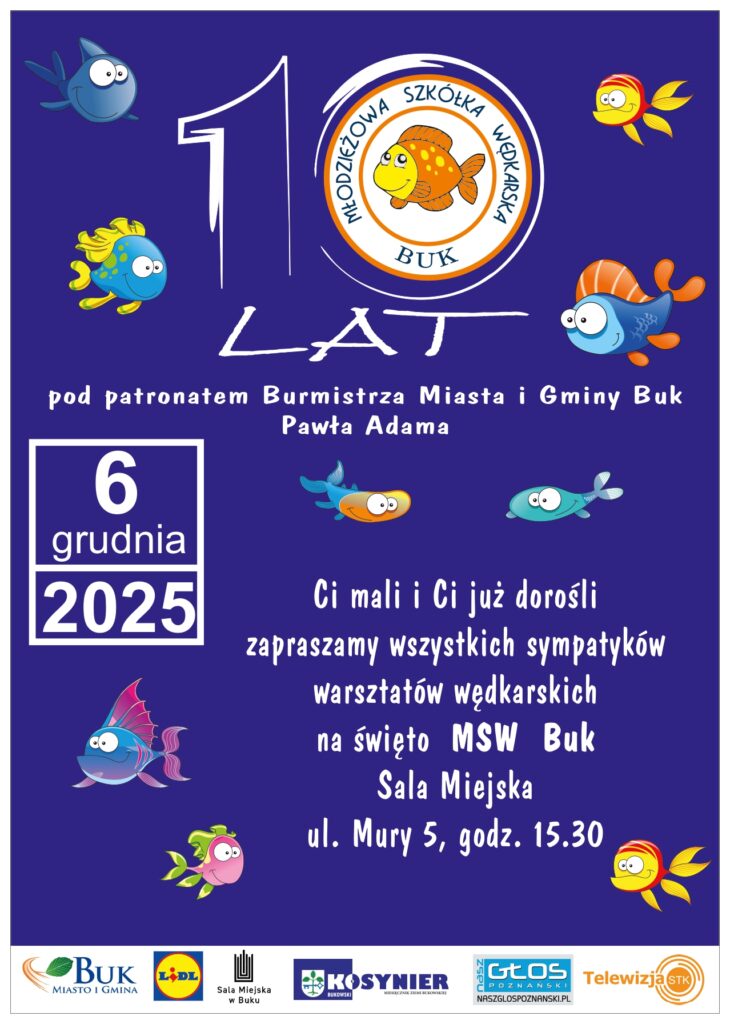 10 lat Młodzieżowej Szkółki Wędkarskiej