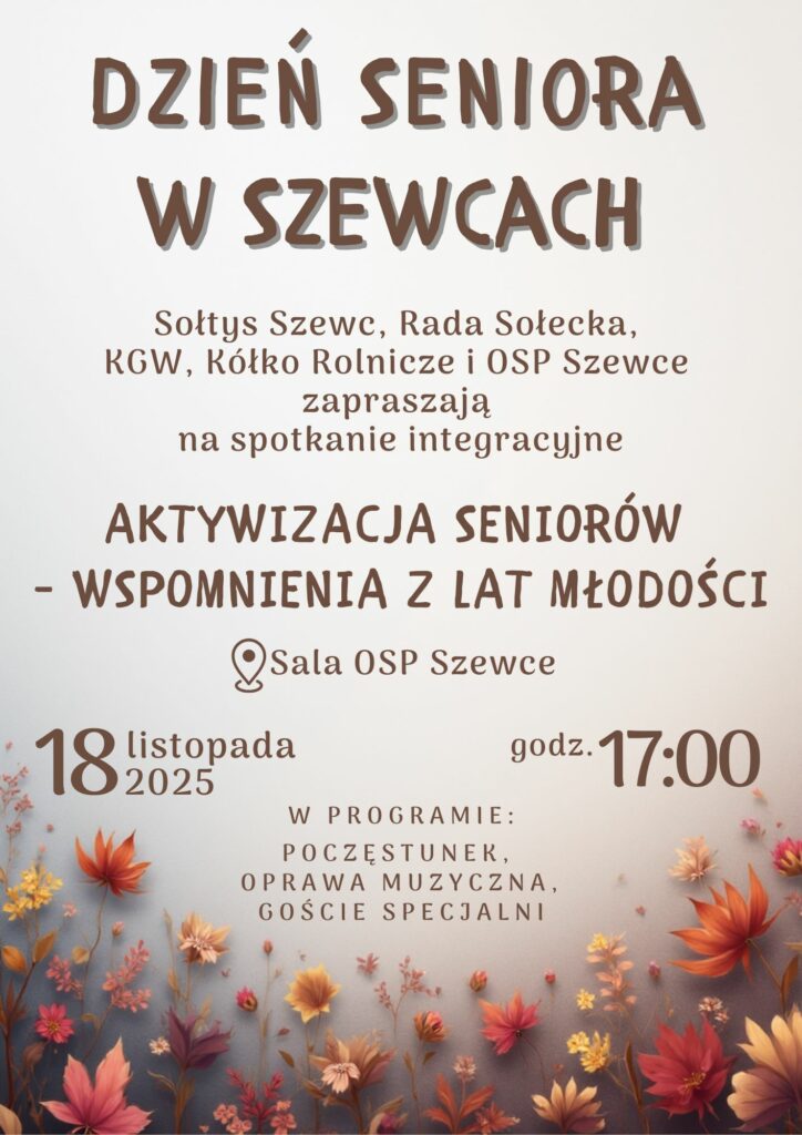 Dzień Seniora w Szewcach