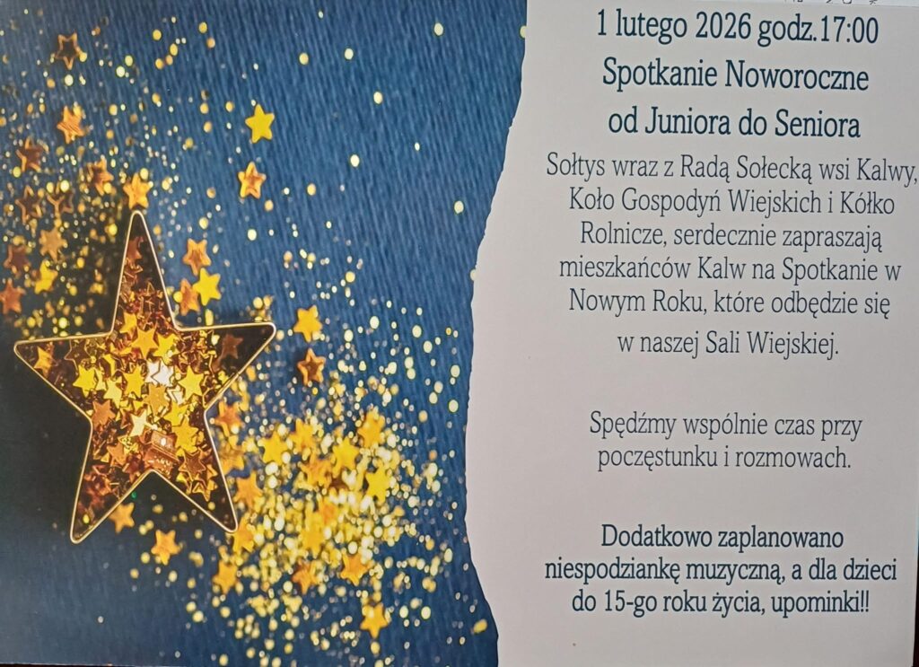 Spotkanie Noworoczne od Juniora do Seniora