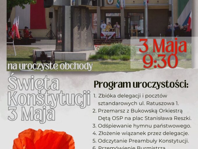 Obchody Święta Konstytucji 3 Maja